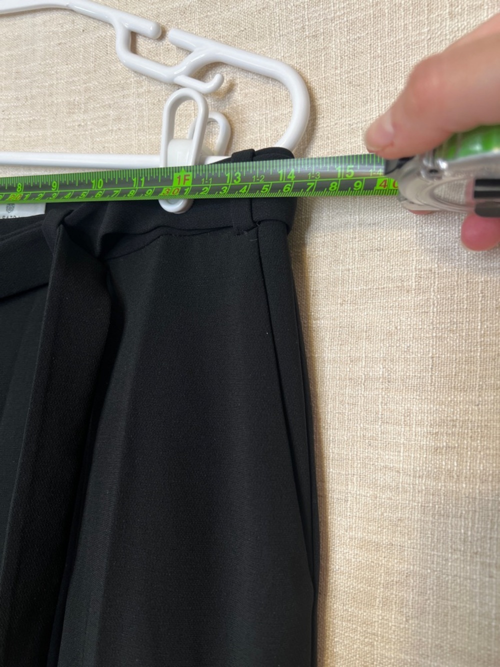 Aritzia Babaton Metropolis Black Belted Wide-Leg Trousers - Picture 3 of 8